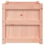 Jardinera madera maciza de abeto Douglas 50x50x50 cm de , Maceteros y jardineras - Ref: Foro24-837420, Precio: 54,45 €, Descu...