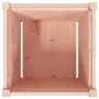 Jardinera madera maciza de abeto Douglas 50x50x50 cm de , Maceteros y jardineras - Ref: Foro24-837420, Precio: 54,45 €, Descu...