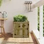 Jardinera madera maciza de pino impregnada 50x50x50 cm by , Pots and planters - Ref: Foro24-837422, Price: 63,54 €, Discount: %