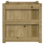 Massive imprägnierte Kiefernholz-Pflanzschale 50x50x50 cm von , Töpfe und Pflanzgefäße - Ref: Foro24-837422, Preis: 64,07 €, ...