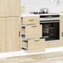 Mueble bajo de cocina porto roble sonoma madera reconstituida en Armarios de cocina | Comprar online en Foro24