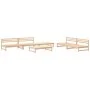 6-teiliges Gartenmöbel-Set aus massivem Kiefernholz von , Gartensets - Ref: Foro24-3186613, Preis: 451,54 €, Rabatt: %
