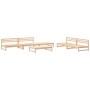 6-teiliges Gartenmöbel-Set aus massivem Kiefernholz von , Gartensets - Ref: Foro24-3186613, Preis: 463,65 €, Rabatt: %