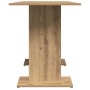 Mesa de comedor madera ingeniería roble artisan 110x60x75 cm en Mesas de cocina y de comedor | Comprar online en Foro24