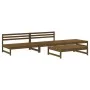 Gartenmöbel-Set 4-tlg. massives Kiefernholz honigbraun von , Gartensets - Ref: Foro24-3186595, Preis: 384,31 €, Rabatt: %