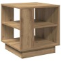 Mesa de centro madera de ingeniería roble artisan 40x40x43 cm en Mesas de centro | Comprar online en Foro24