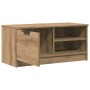Mueble de TV madera de ingeniería roble artisan 80x35x36,5 cm en Muebles TV | Comprar online en Foro24