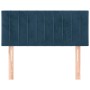 Dunkelblaues Samtkopfteil 90x5x78/88 cm von , Kopf- und Fußteile - Ref: Foro24-346226, Preis: 47,82 €, Rabatt: %