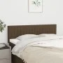 Cabeceros 2 unidades tela marrón oscuro 72x5x78/88 cm de , Cabeceros y pies de cama - Ref: Foro24-346245, Precio: 53,03 €, De...