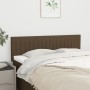 Kopfteile 2 Einheiten dunkelbrauner Stoff 72x5x78/88 cm von , Kopf- und Fußteile - Ref: Foro24-346245, Preis: 54,15 €, Rabatt: %