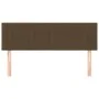 Cabeceros 2 unidades tela marrón oscuro 72x5x78/88 cm de , Cabeceros y pies de cama - Ref: Foro24-346245, Precio: 53,03 €, De...