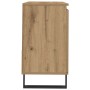 Mueble de lavabo madera de ingeniería roble artisan 65x33x60 cm en Muebles de baño | Comprar online en Foro24