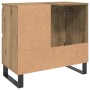 Mueble de lavabo madera de ingeniería roble artisan 65x33x60 cm en Muebles de baño | Comprar online en Foro24