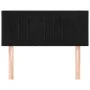 Cabecero de terciopelo negro 90x5x78/88 cm de , Cabeceros y pies de cama - Ref: Foro24-346224, Precio: 41,97 €, Descuento: %