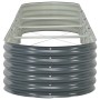 Arriate de acero galvanizado gris 400x80x44 cm de vidaXL, Maceteros y jardineras - Ref: Foro24-45526, Precio: 150,02 €