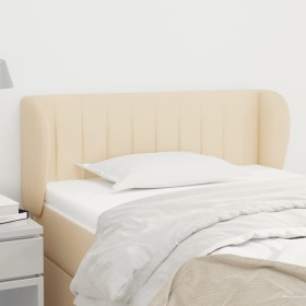 Kopfteil aus cremefarbenem Stoff, 83 x 23 x 78/88 cm von , Kopf- und Fußteile - Ref: Foro24-3117361, Preis: 52,66 €, Rabatt: %