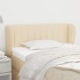 Kopfteil aus cremefarbenem Stoff, 83 x 23 x 78/88 cm von , Kopf- und Fußteile - Ref: Foro24-3117361, Preis: 52,66 €, Rabatt: %