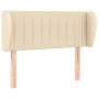 Kopfteil aus cremefarbenem Stoff, 83 x 23 x 78/88 cm von , Kopf- und Fußteile - Ref: Foro24-3117361, Preis: 52,66 €, Rabatt: %