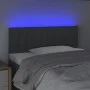 Kopfteil mit LED aus dunkelgrauem Stoff 80x5x78/88 cm von , Kopf- und Fußteile - Ref: Foro24-3121825, Preis: 39,88 €, Rabatt: %