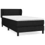 Box spring bed with black fabric mattress 80x200 cm by , Beds and slatted bases - Ref: Foro24-3126359, Price: 276,85 €, Disco...