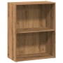 Estantería de madera de ingeniería roble artisian 60x30x77 cm en Librerías y estanterías | Comprar online en Foro24