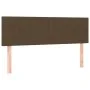 Box spring bed with dark brown fabric mattress 140x190 cm by , Beds and slatted bases - Ref: Foro24-3130428, Price: 433,19 €,...