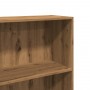 Estantería de madera de ingeniería roble artisian 60x30x152 cm en Librerías y estanterías | Comprar online en Foro24