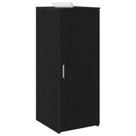 Armario de almacenaje negro 40x45x103,5 cm Madera de ingeniería en Taquillas y armarios de almacenamiento | Comprar online en Fo