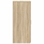 Armario de madera de ingeniería roble sonoma 40x45x103,5 cm en Taquillas y armarios de almacenamiento | Comprar online en Foro24
