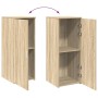 Armario de madera de ingeniería roble sonoma 40x45x103,5 cm en Taquillas y armarios de almacenamiento | Comprar online en Foro24