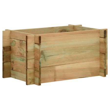 Gemüsepflanzgefäß aus imprägniertem Kiefernholz 40 cm von , Töpfe und Pflanzgefäße - Ref: Foro24-43347, Preis: 37,43 €, Rabat...