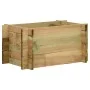 Gemüsepflanzgefäß aus imprägniertem Kiefernholz 40 cm von , Töpfe und Pflanzgefäße - Ref: Foro24-43347, Preis: 38,07 €, Rabat...
