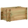 Gemüsepflanzgefäß aus imprägniertem Kiefernholz 40 cm von , Töpfe und Pflanzgefäße - Ref: Foro24-43347, Preis: 37,43 €, Rabat...