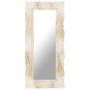 Spiegel aus massivem Mangoholz weiß 110x50 cm von , Spiegel - Ref: Foro24-321634, Preis: 114,02 €, Rabatt: %