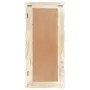Solid white mango wood mirror 110x50 cm by , Mirrors - Ref: Foro24-321634, Price: 111,72 €, Discount: %