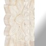 Spiegel aus massivem Mangoholz weiß 110x50 cm von , Spiegel - Ref: Foro24-321634, Preis: 114,02 €, Rabatt: %