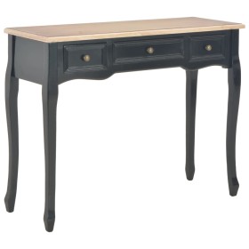 280046 Dressing Konsolentisch mit 3 Schubladen Schwarz von vidaXL, Seitentische - Ref: Foro24-280046, Preis: 163,70 €, Rabatt: %