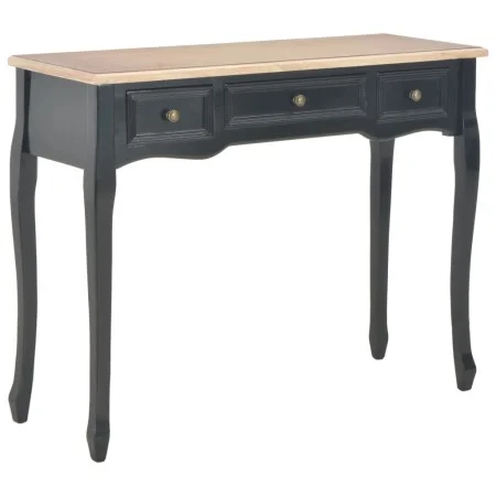 280046 Dressing Console Table with 3 Drawers Black de vidaXL, Mesas auxiliares - Ref: Foro24-280046, Precio: 154,17 €, Descue...