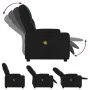 Reclining massage armchair in black synthetic leather by , Armchairs - Ref: Foro24-372510, Price: 215,30 €, Discount: %