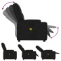 Sillón de masaje reclinable cuero sintético negro de , Sillones - Ref: Foro24-372510, Precio: 220,28 €, Descuento: %