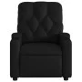 Reclining massage armchair in black synthetic leather by , Armchairs - Ref: Foro24-372510, Price: 215,30 €, Discount: %