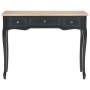 280046 Dressing Console Table with 3 Drawers Black de vidaXL, Mesas auxiliares - Ref: Foro24-280046, Precio: 170,04 €, Descue...