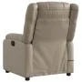 Sillón de masaje reclinable cuero sintético color capuchino de , Sillones - Ref: Foro24-373535, Precio: 251,92 €, Descuento: %