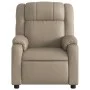 Sillón de masaje reclinable cuero sintético color capuchino de , Sillones - Ref: Foro24-373535, Precio: 251,92 €, Descuento: %