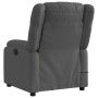 Dark gray fabric reclining massage chair by , Armchairs - Ref: Foro24-373549, Price: 235,43 €, Discount: %