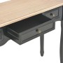 280046 Dressing Console Table with 3 Drawers Black de vidaXL, Mesas auxiliares - Ref: Foro24-280046, Precio: 170,04 €, Descue...