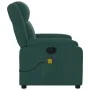 Liegemassagesessel aus dunkelgrünem Stoff von , Sessel - Ref: Foro24-373554, Preis: 208,28 €, Rabatt: %
