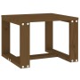 Mesa auxiliar de jardín madera pino marrón miel 40x38x28,5 cm de , Mesas de jardín - Ref: Foro24-825082, Precio: 27,53 €, Des...