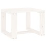 Garten-Beistelltisch aus massiver Kiefer weiß 40x38x28,5 cm von , Gartentische - Ref: Foro24-825080, Preis: 32,63 €, Rabatt: %