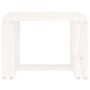 Garten-Beistelltisch aus massiver Kiefer weiß 40x38x28,5 cm von , Gartentische - Ref: Foro24-825080, Preis: 32,63 €, Rabatt: %